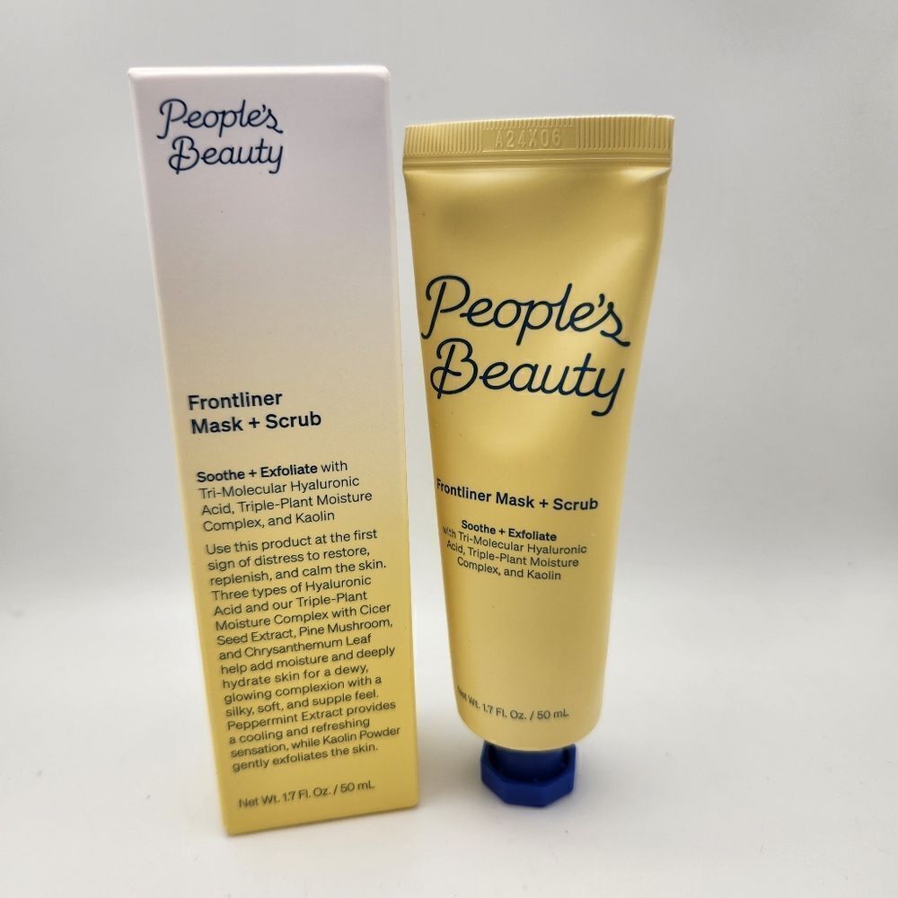People's Beauty Frontliner Mask Plus Scrub 1.7 fl.oz